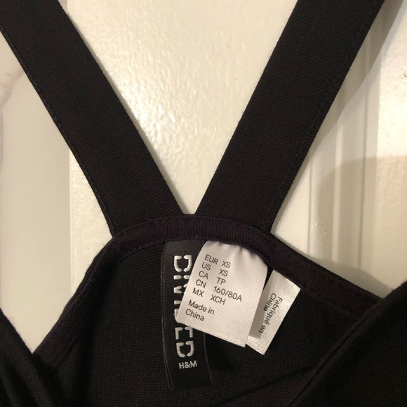 TWO H&M Black Mini Dresses - Picture 3 of 7